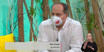 Gynekolog Petr Kovář hostem v pořadu Sama doma